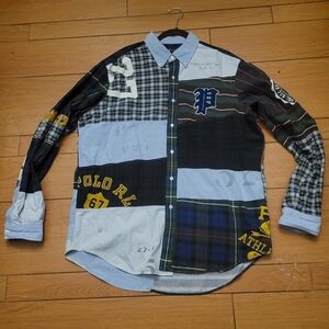 New Polo Ralph Lauren Patchwork Shirt